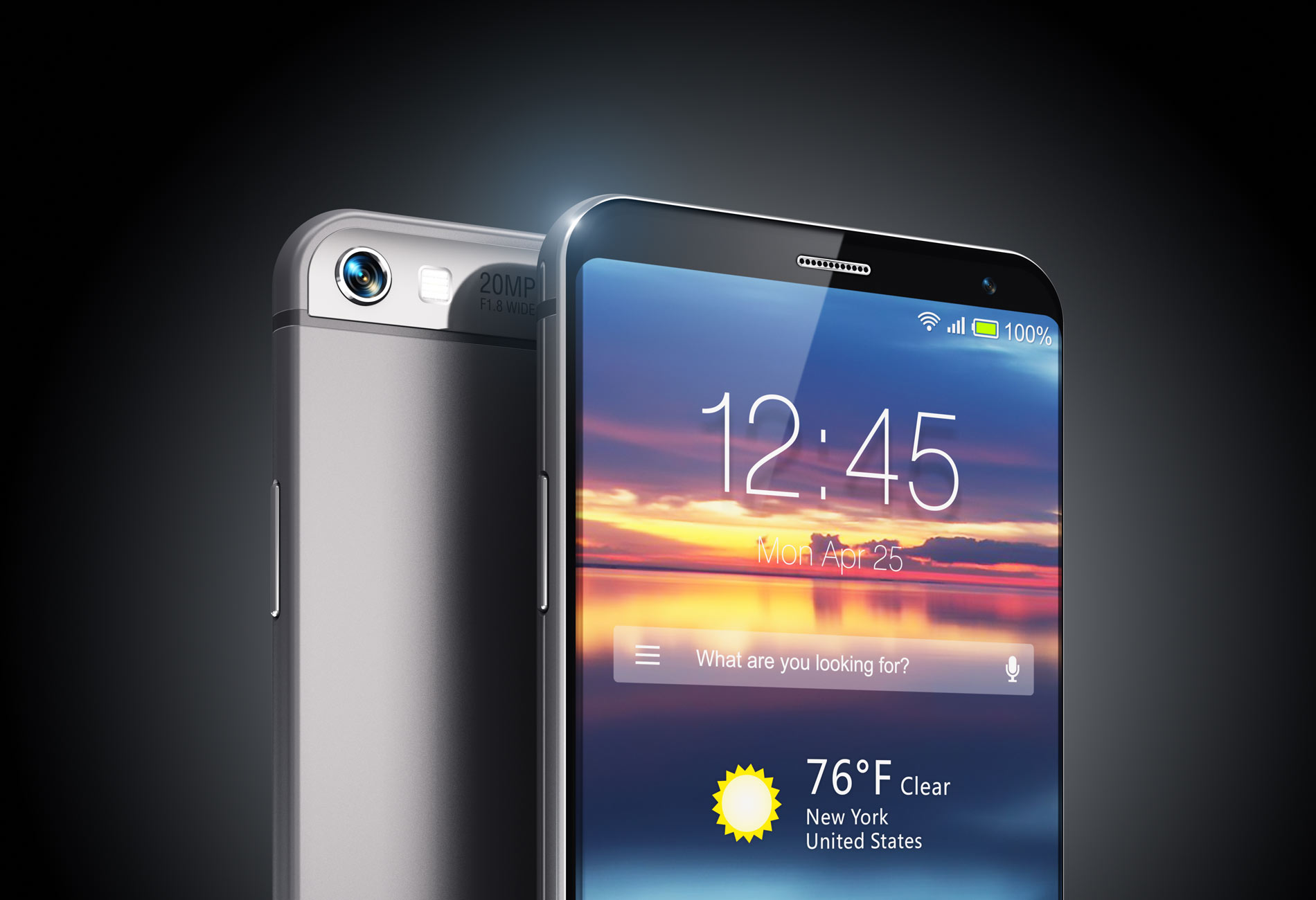 スマートフォンに対応したランディングページ